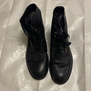 Diesel Black Military style Boots